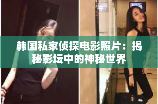 韩国私家侦探电影照片：揭秘影坛中的神秘世界