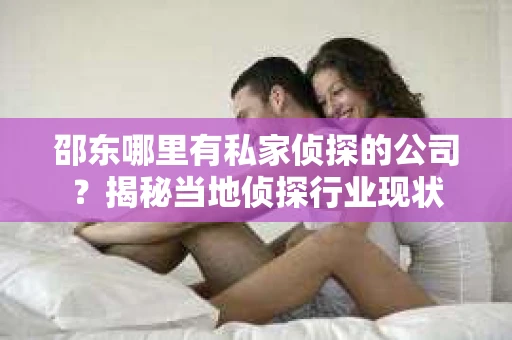 邵东哪里有私家侦探的公司？揭秘当地侦探行业现状